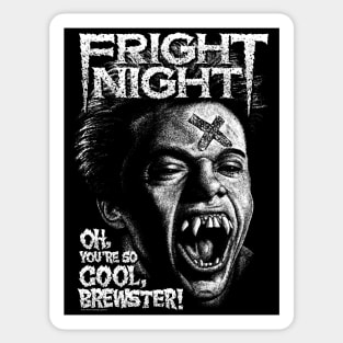 Fright Night, Horror, Cult Classic, Vampire Sticker